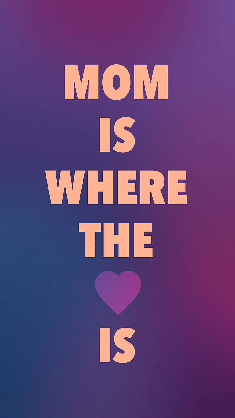 Mothers Day Heartfelt Message Aesthetic Wallpaper