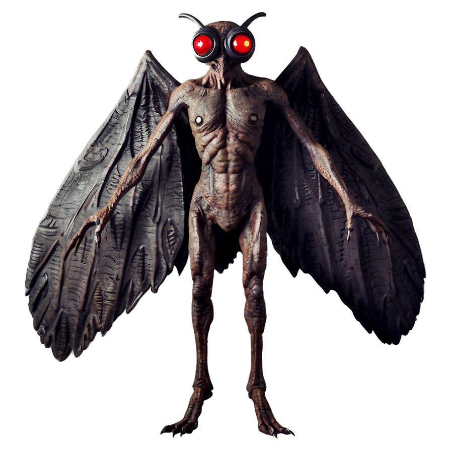 Download Mothman Urban Legend Png Yae | Wallpapers.com