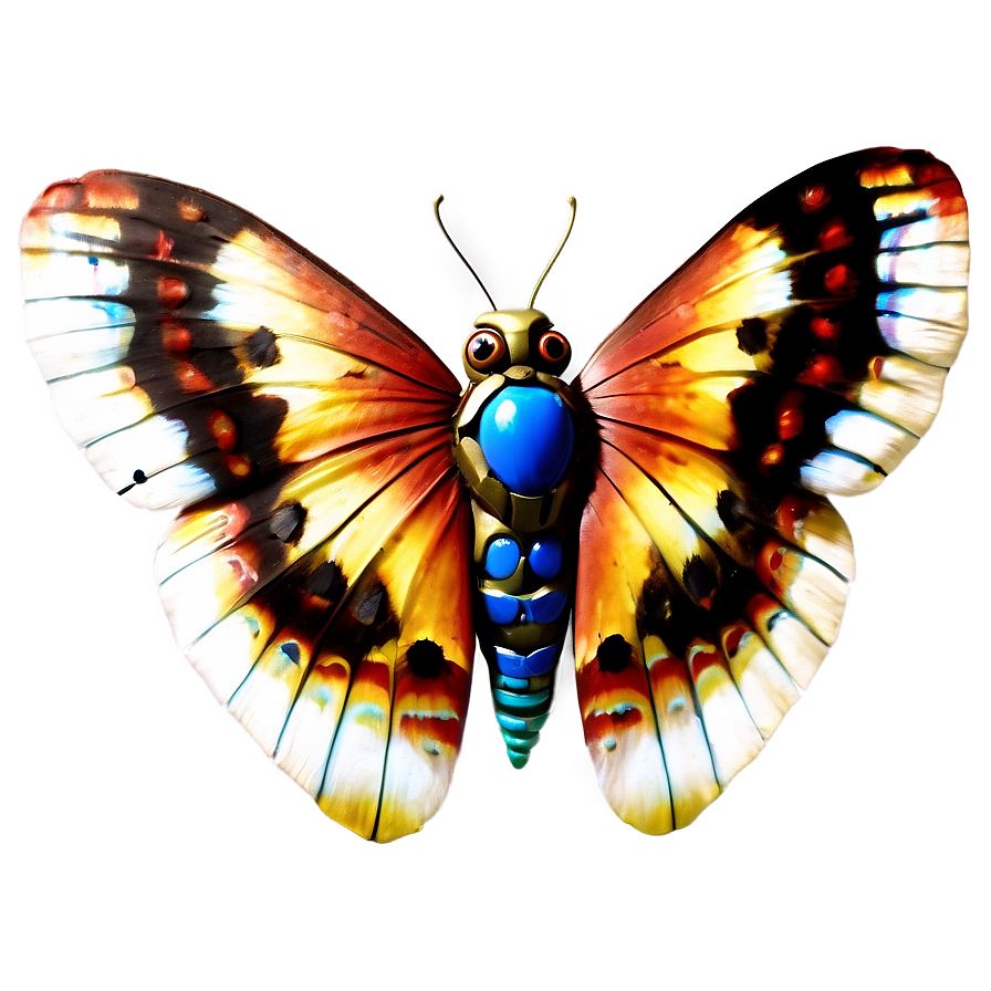 Mothra Jewel Tone Colors Png 25 PNG