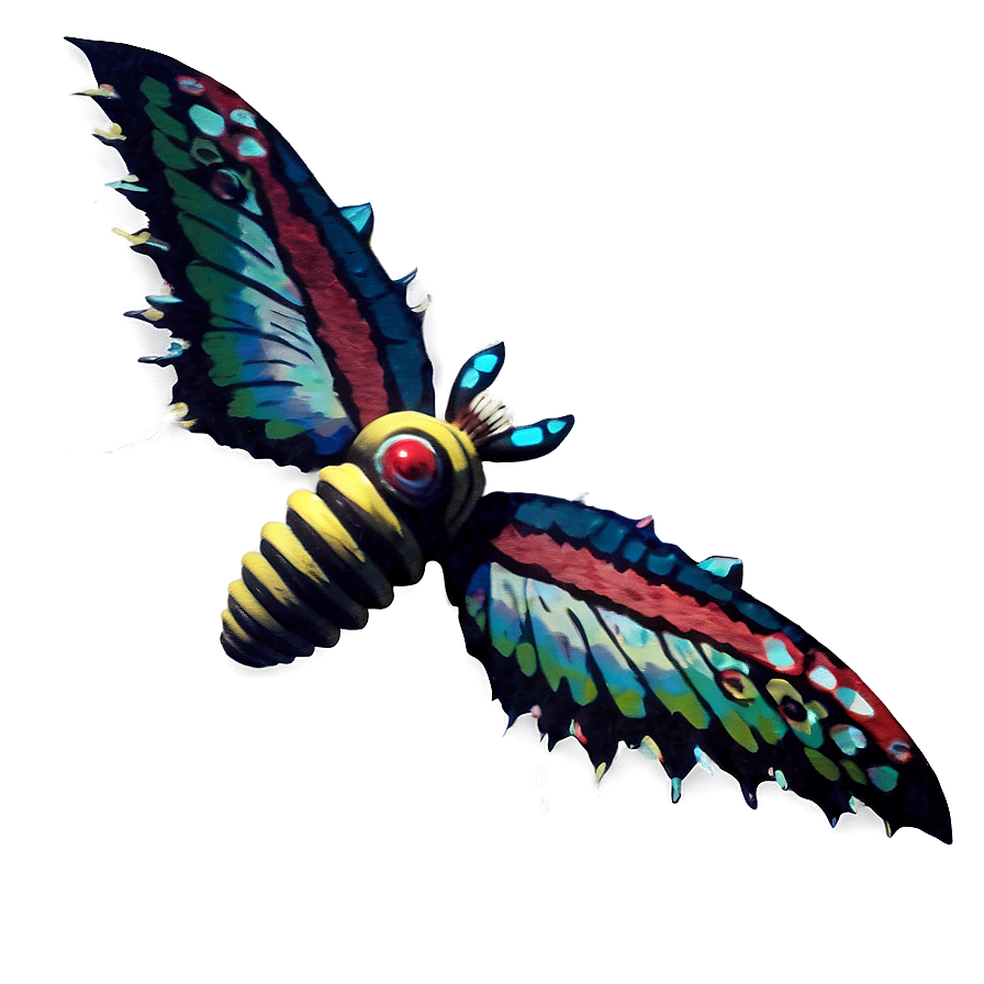 Mothra Kaiju Battle Png Vst PNG