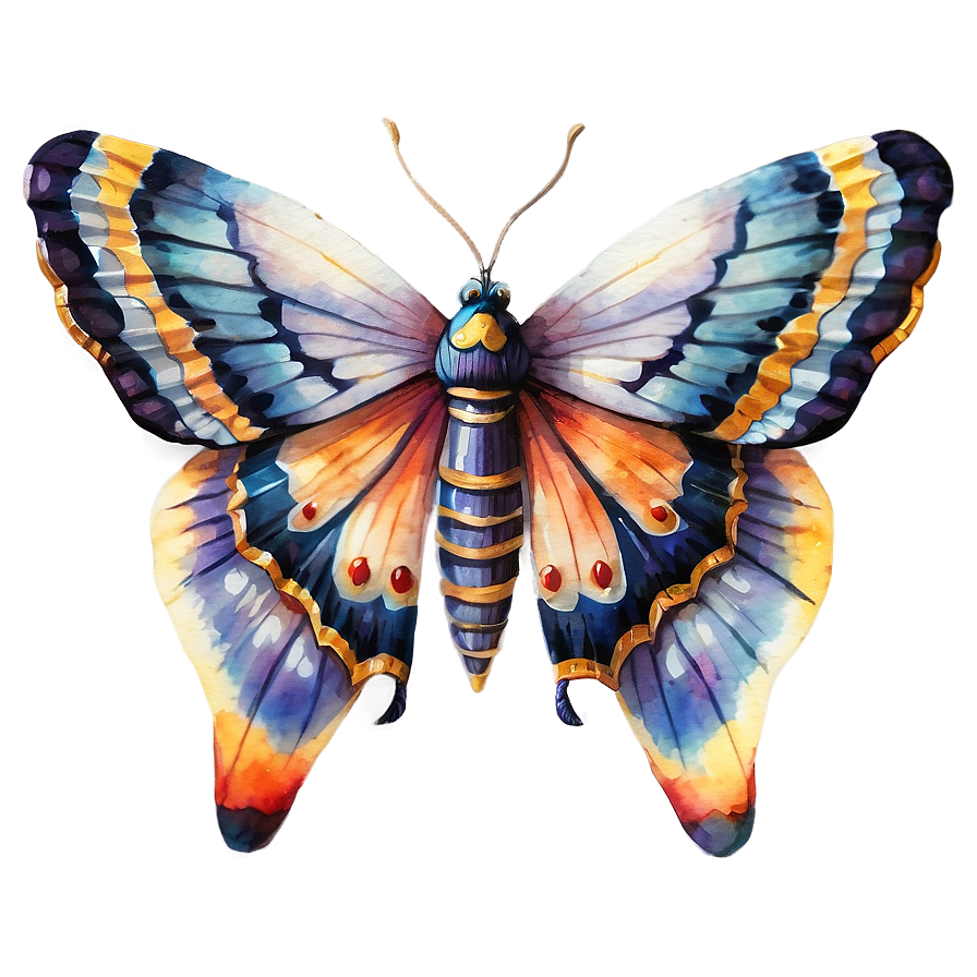 Mothra Watercolor Png 17 PNG