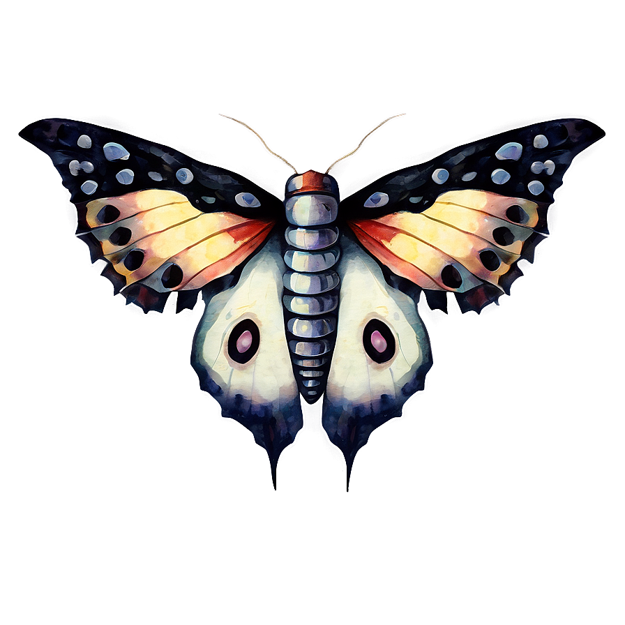 Mothra Watercolor Png 7 PNG