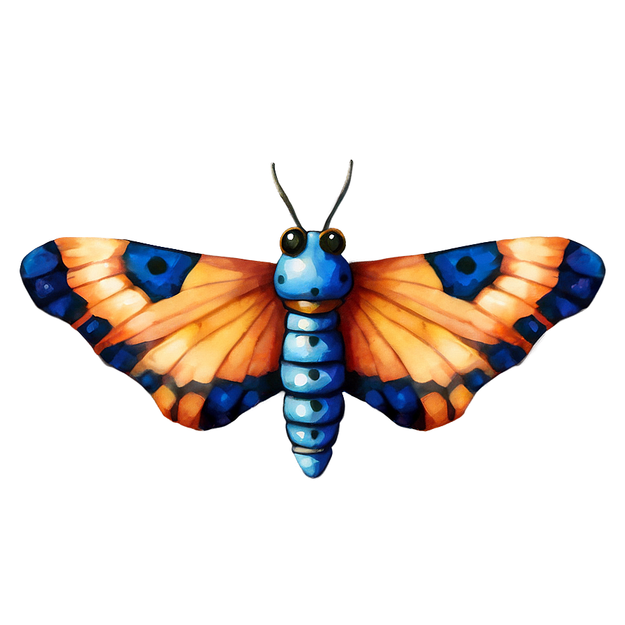 Mothra Watercolor Png Ton96 PNG