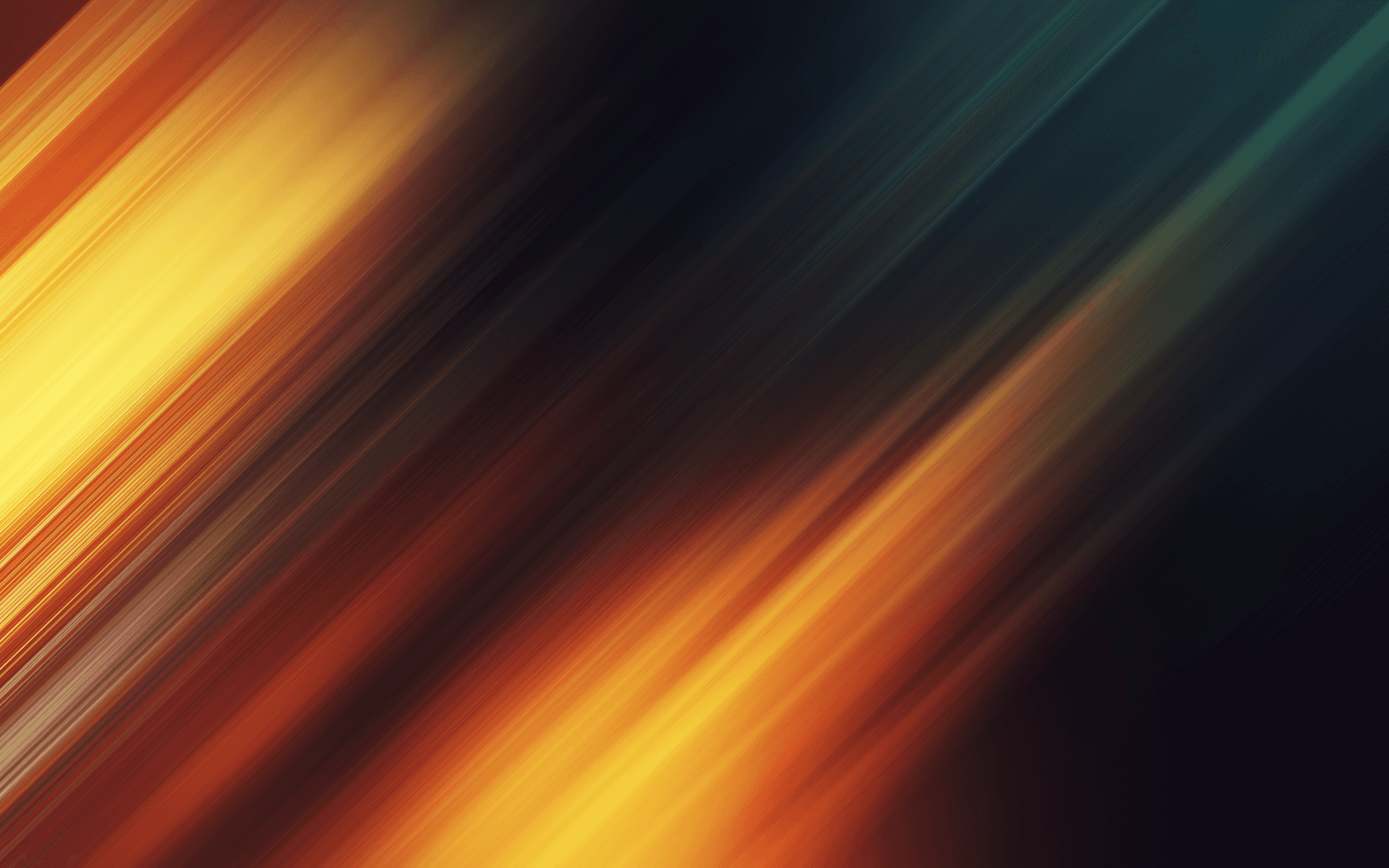 Sea Waves in Motion Background — Dynamic diagonal streaks of fiery orange and cool teal blur across a dark canvas creating a sense of motion and energy.