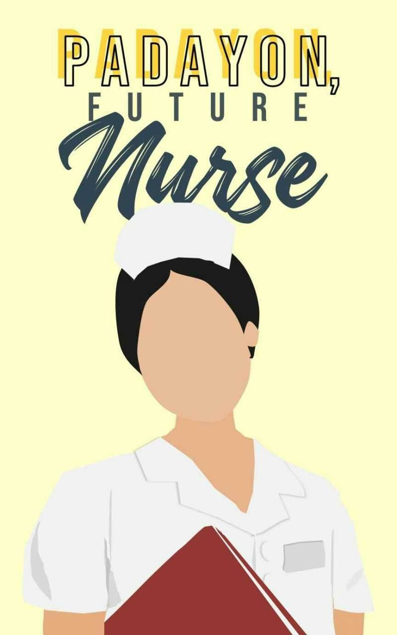 Motivational Future Nurse Poster Wallpaper