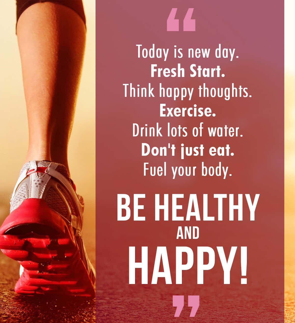 Motivational Healthand Fitness Quote Wallpaper