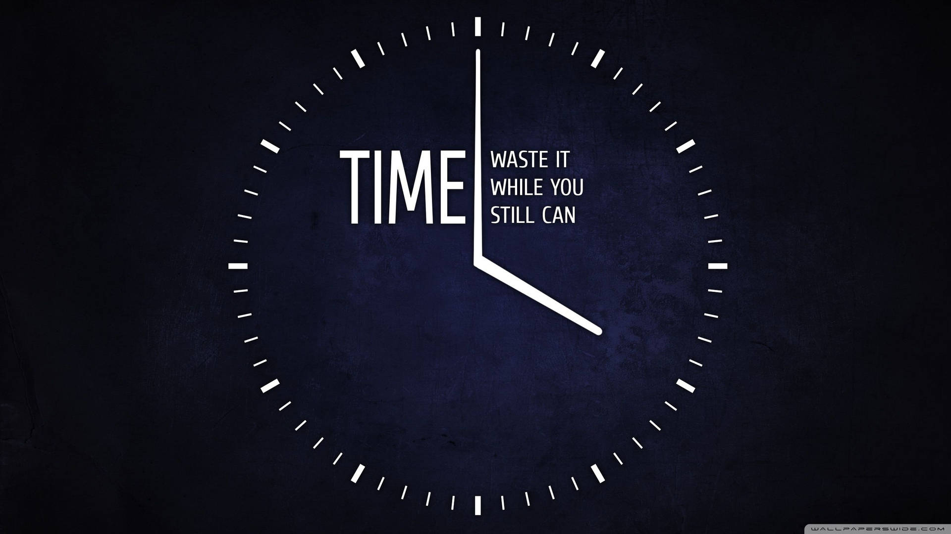 Motivational Quote About Time Wallpaper