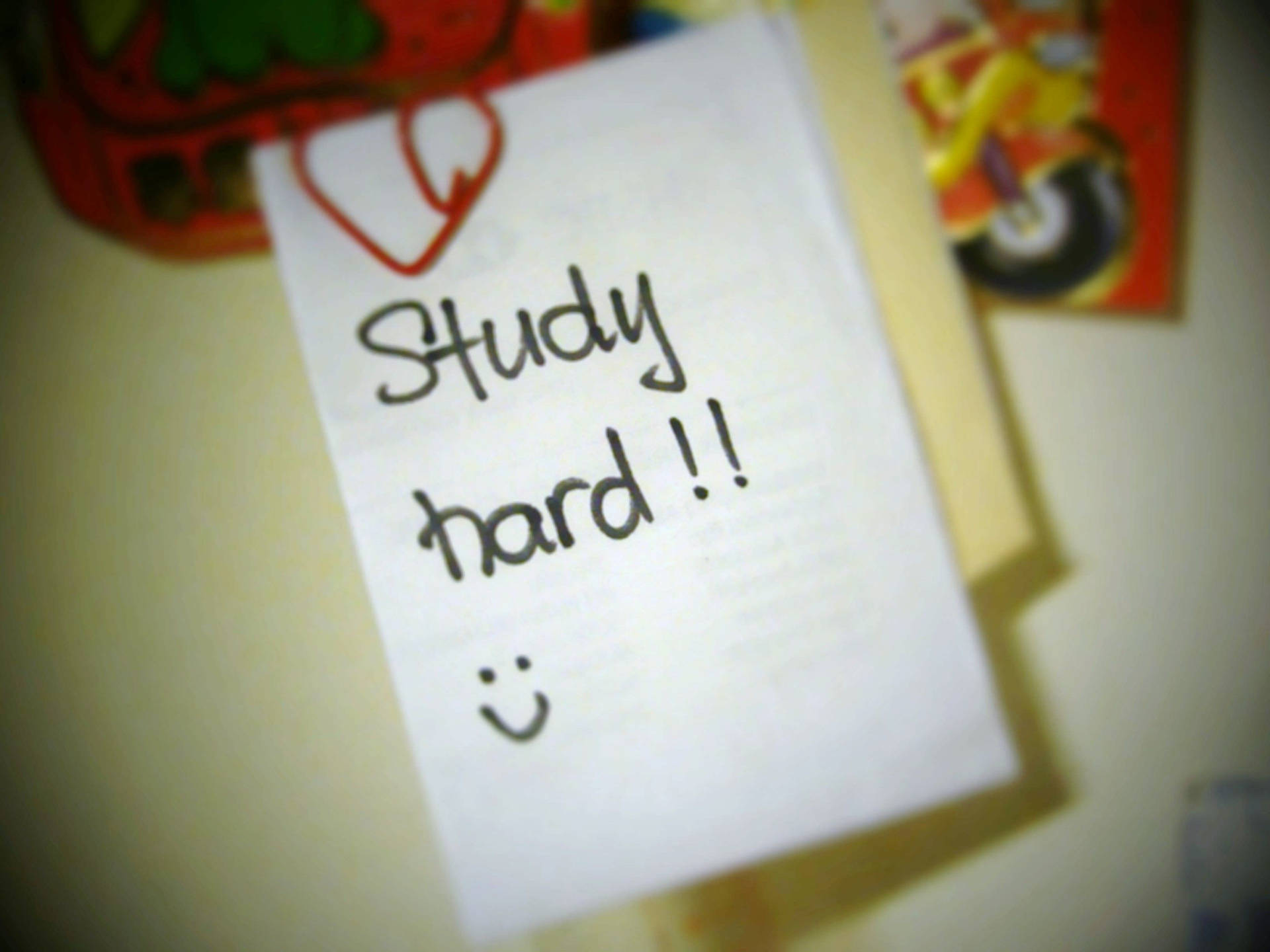 Motivational Study Hard Quote Wallpaper
