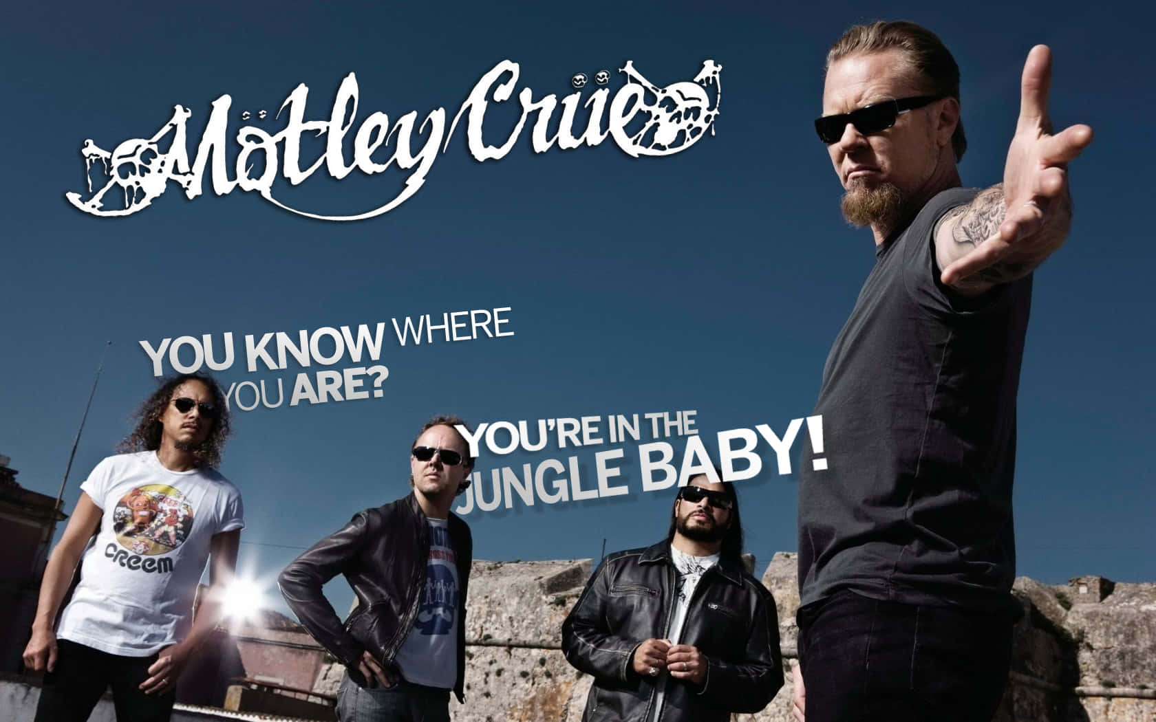 Motley Crue - The iconic American heavy metal band Wallpaper