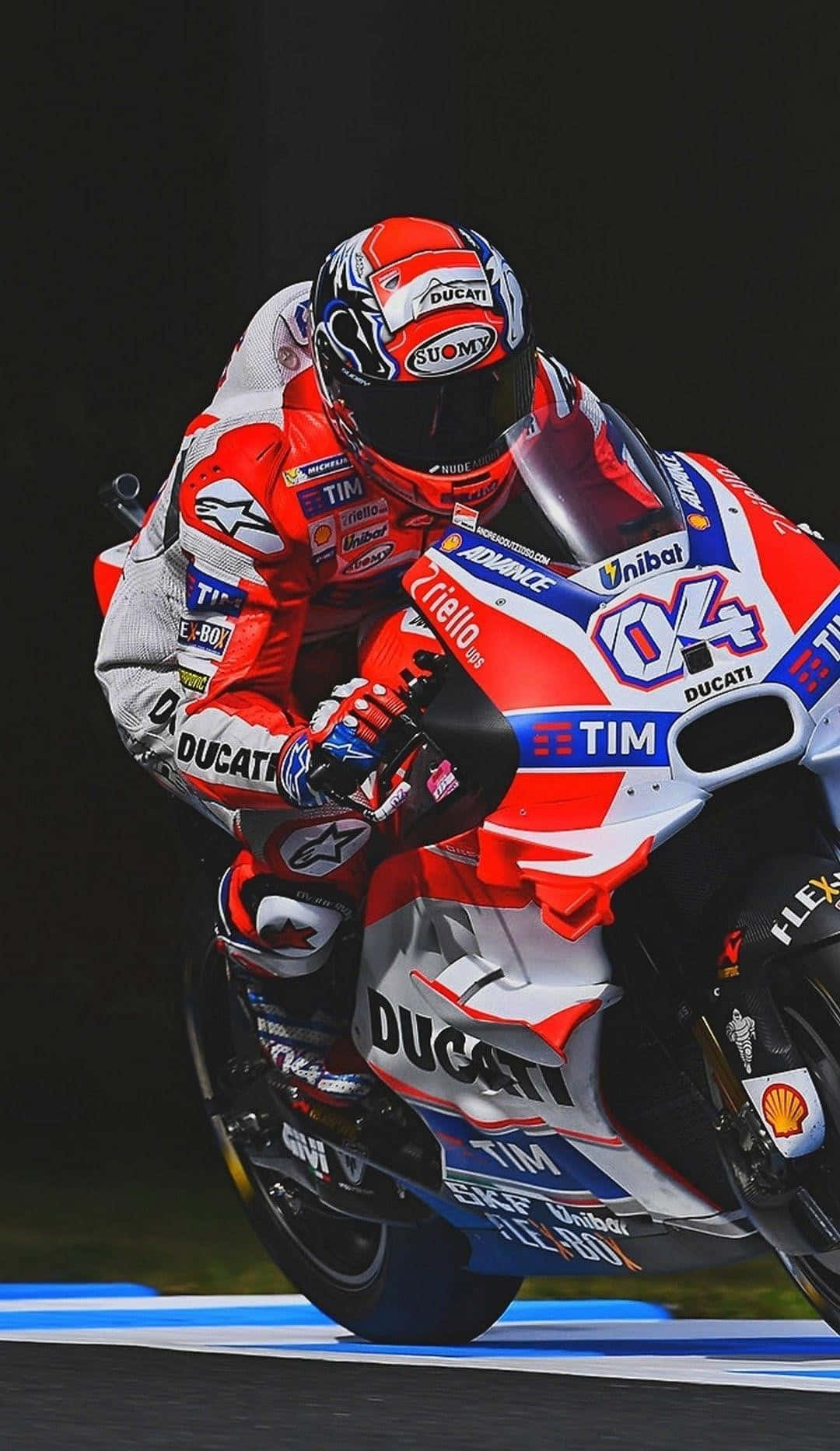 Moto G P Ducati Cornering Speed Wallpaper