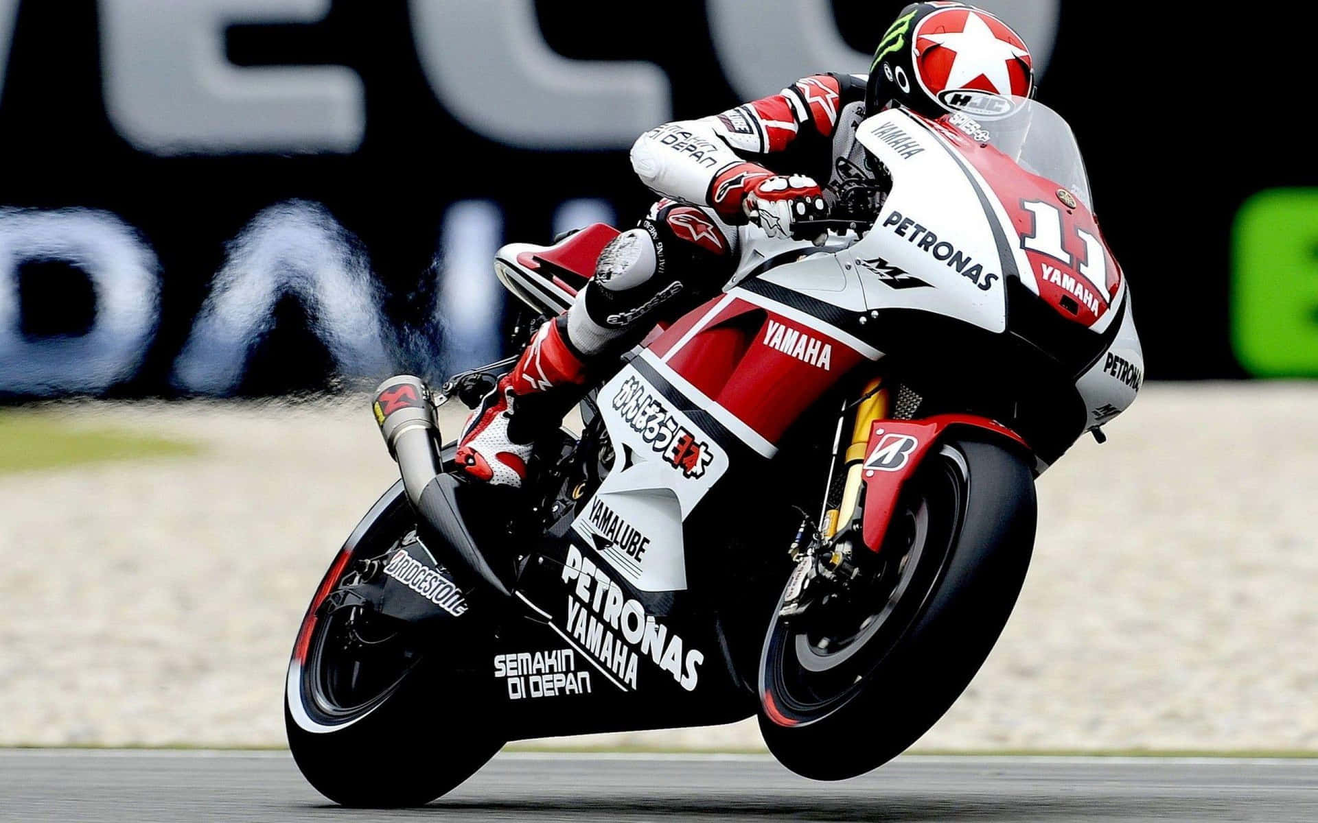 Moto G P Racer Cornering Speed Wallpaper