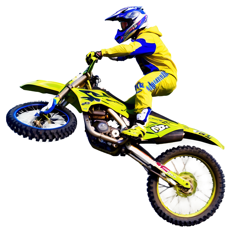 Download Motocross Jump Technique Png Rom | Wallpapers.com