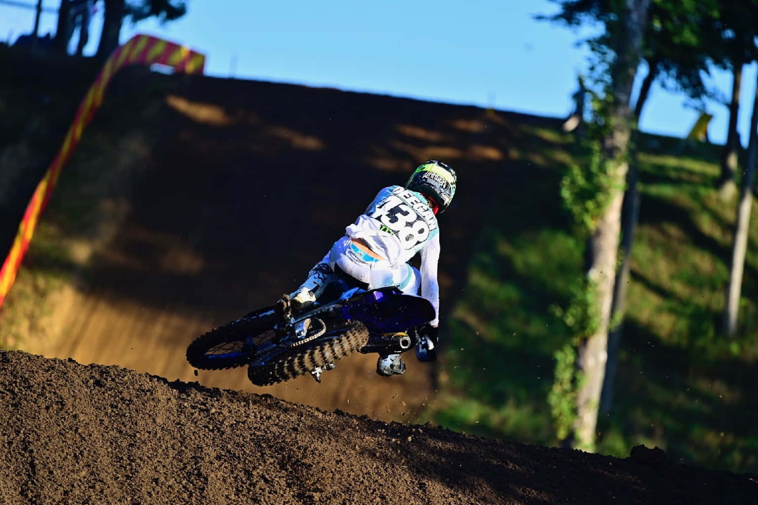 Motocross Racer Number38 Action Shot.jpg Wallpaper