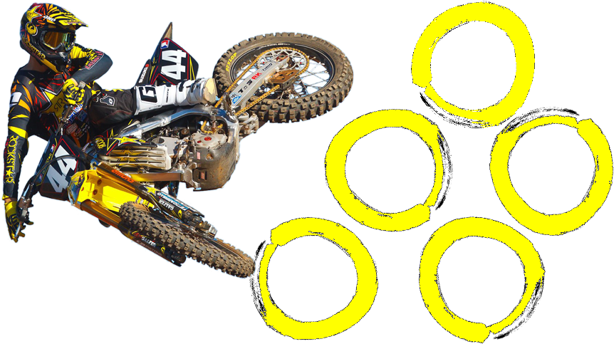 Motocross Rider Midair Stunt.png PNG