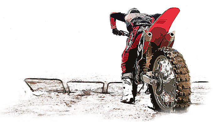 Motocross Rider Preparation PNG