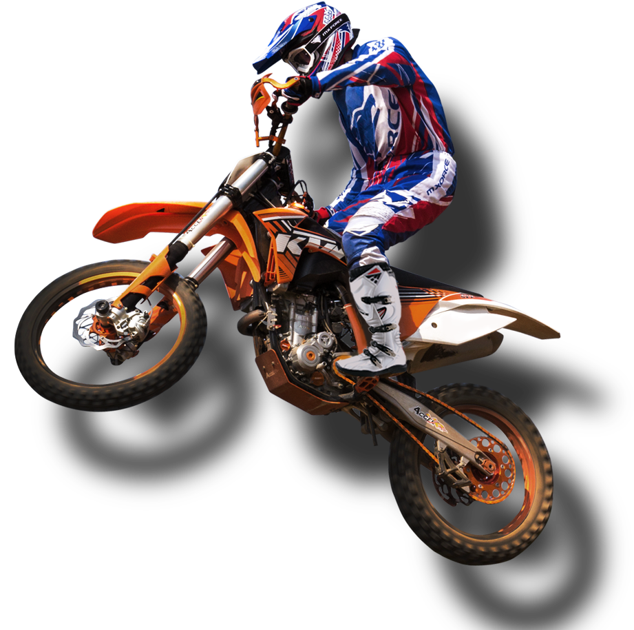Motocross Riderin Action.png PNG