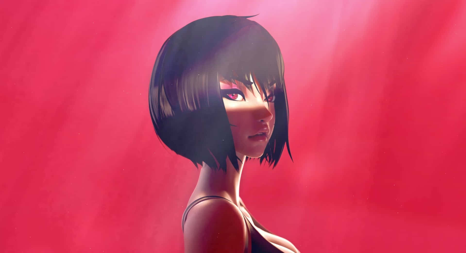 Motokokusanagi En Acción Fondo de pantalla