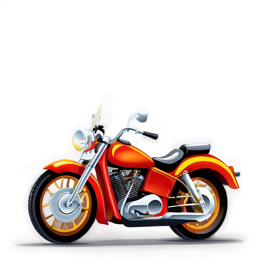 Motorcycle Car Vector Clipart Png Hby46 PNG
