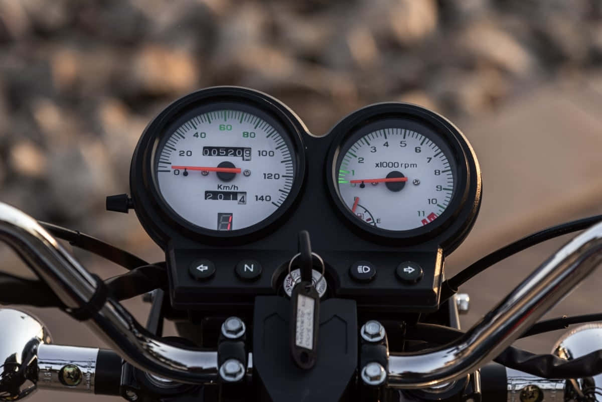 Compteur De Vitesse Et Compteur De Régime De Moto Fond d'écran