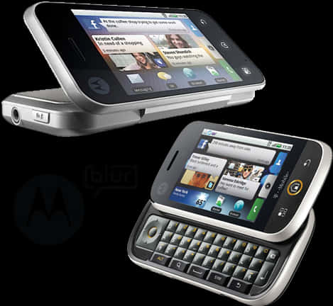 Motorola Android Slider Phone PNG
