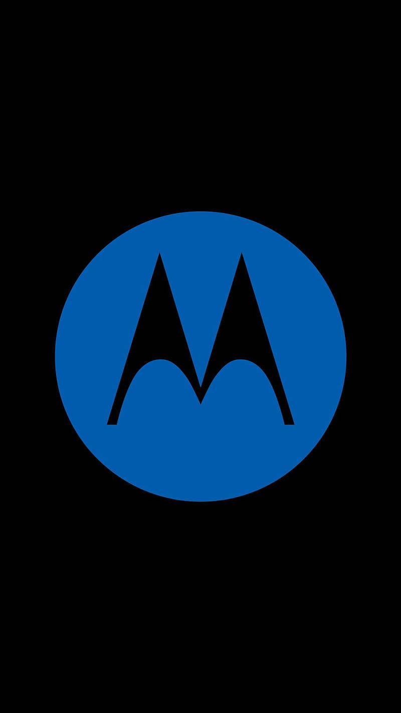 Motorolablaues Logo Wallpaper