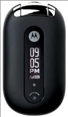 Motorola Clamshell Phone Design PNG