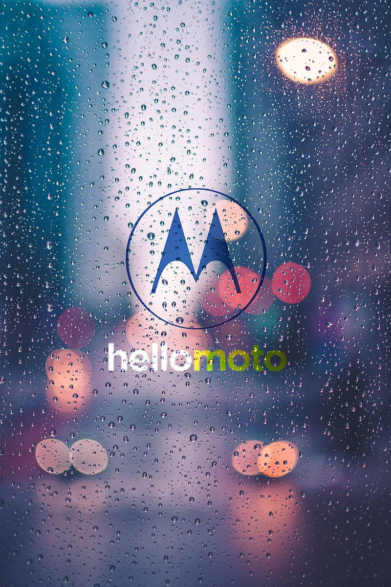 Motorolaan Einem Regnerischen Tag Wallpaper