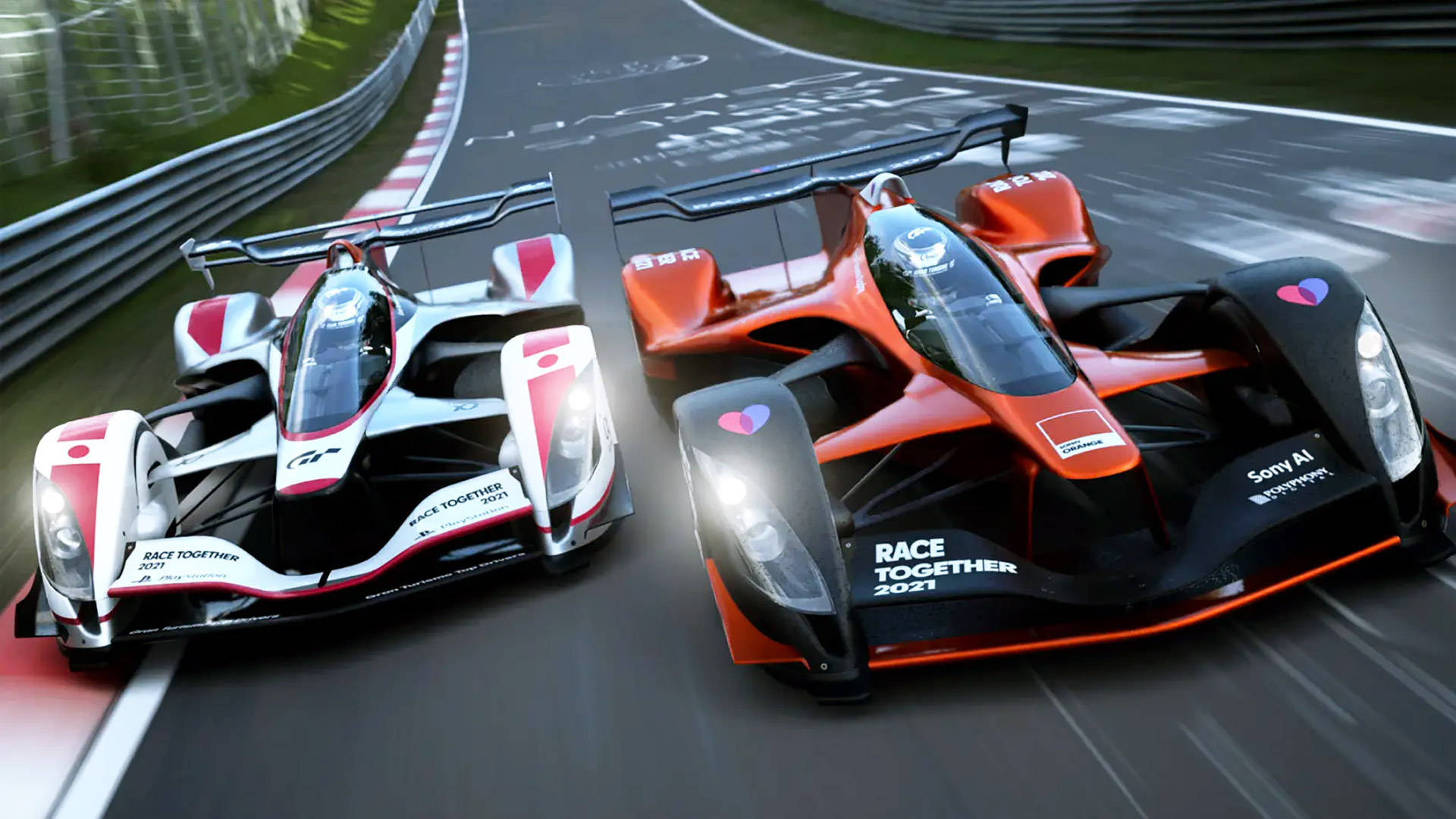 Tecnologíade Sony Ai De Motorsport Gran Turismo Sophy Fondo de pantalla