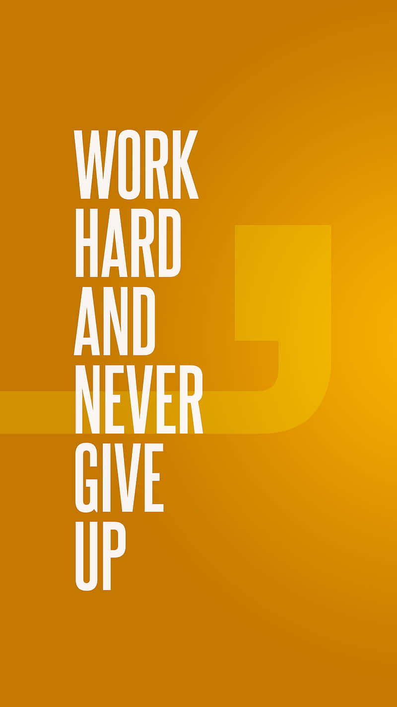 Motto Of The Dedicated Wallpaper