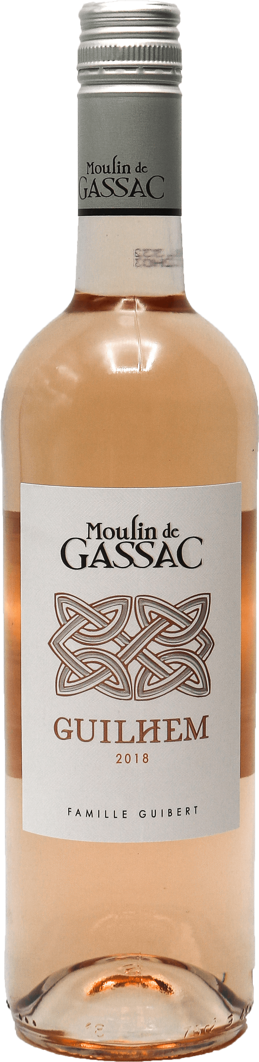 Moulinde Gassac Guilhem Rosé Wine2018 PNG