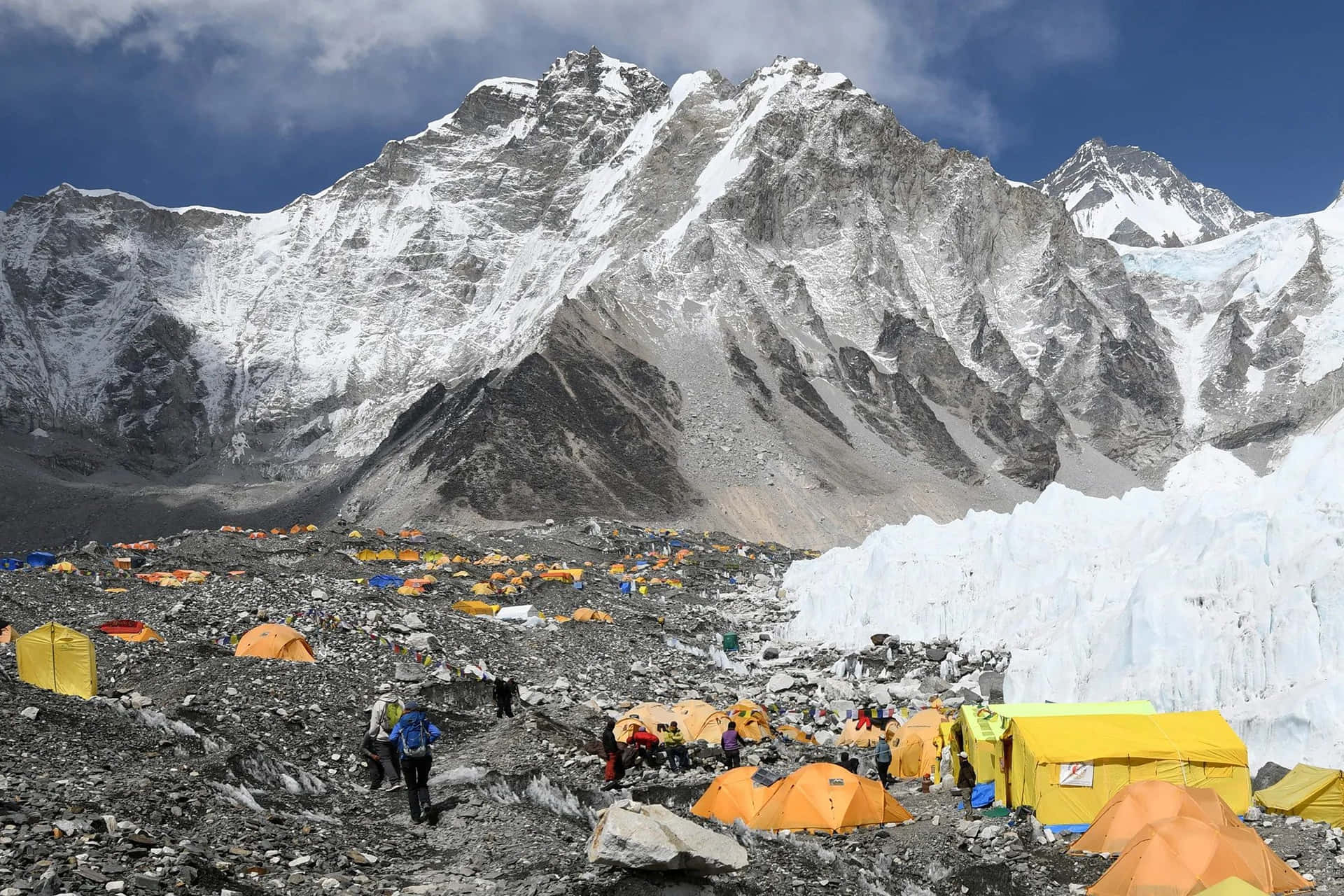 Mount Everest in all its majestic glory