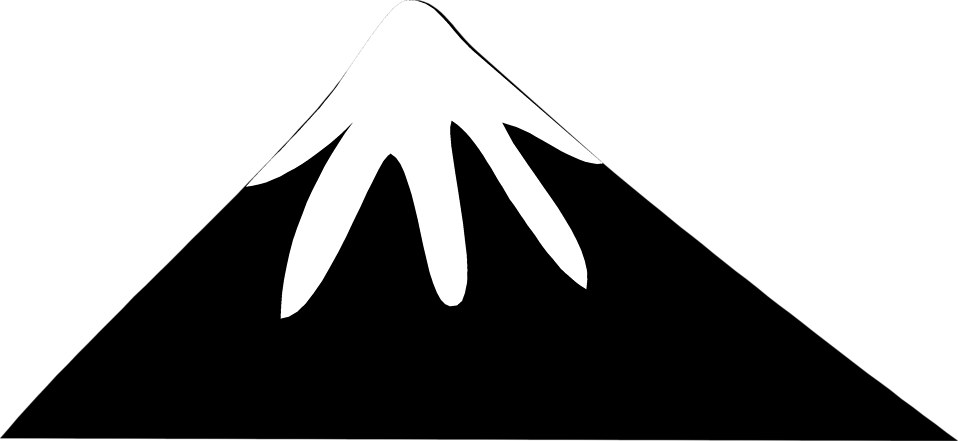 Mount Fuji Iconic Silhouette PNG