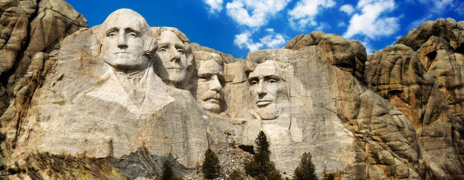 Mount Rushmore 1600 X 620 Wallpaper
