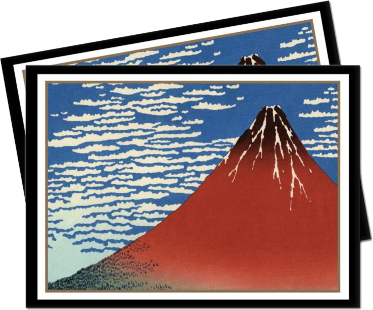 Mount_ Fuji_ Ukiyoe_ Artwork PNG