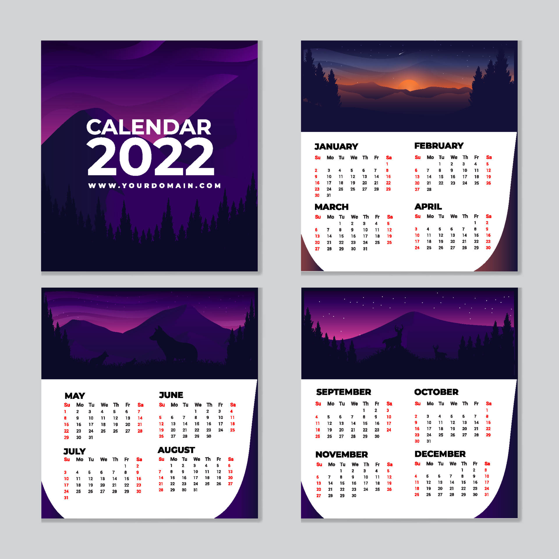 Mountain 2022 Calendar Picture