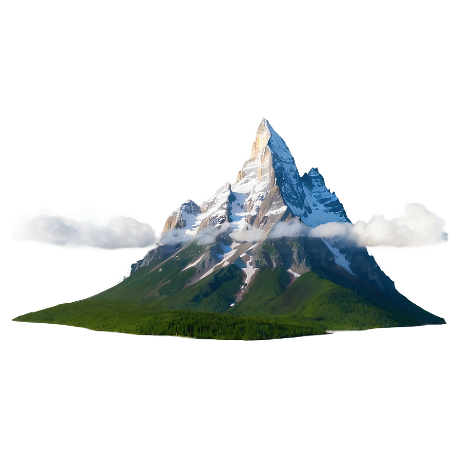 Mountain And Clouds Png 87 PNG