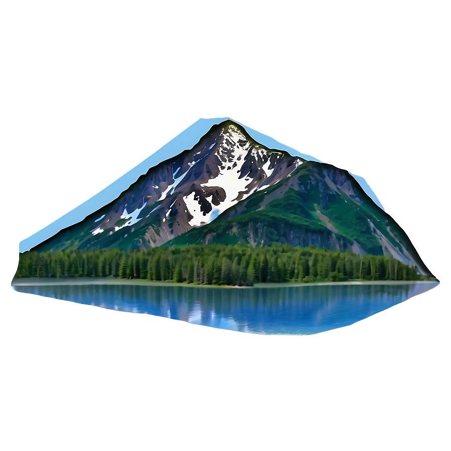 Mountain And River Png Ikb43 PNG