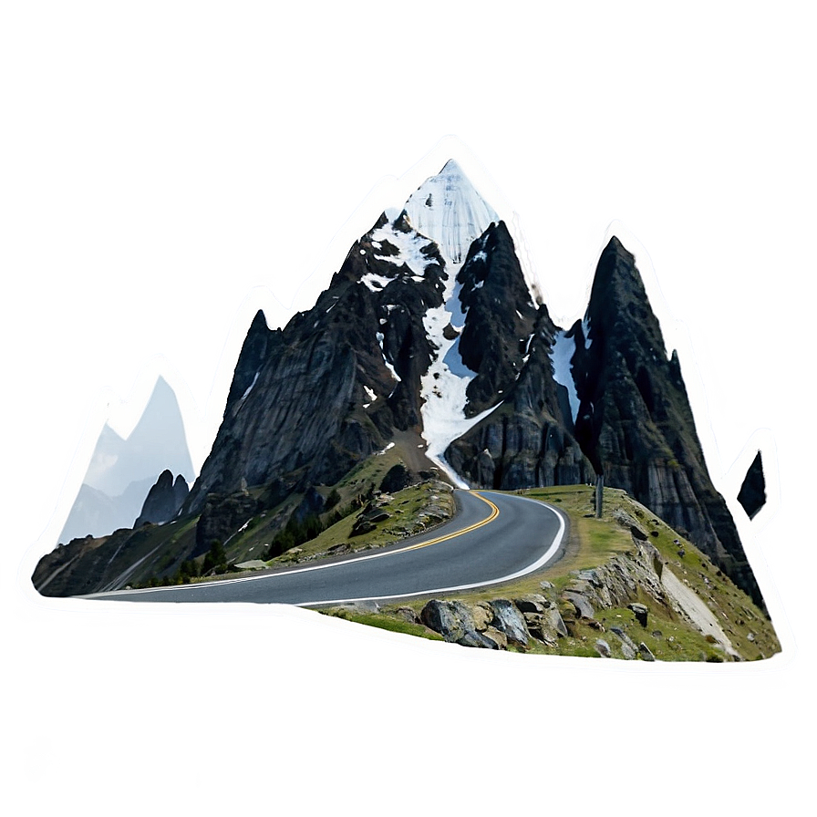 Mountain And Road Png Fkb70 PNG