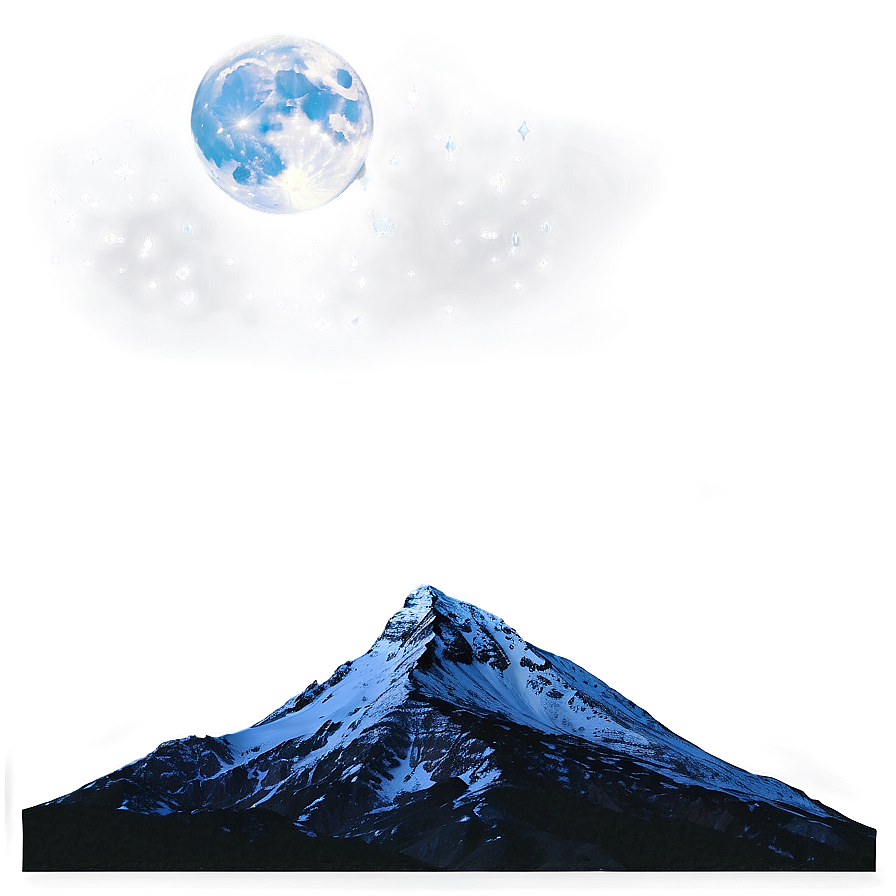 Mountain At Night Png 34 PNG