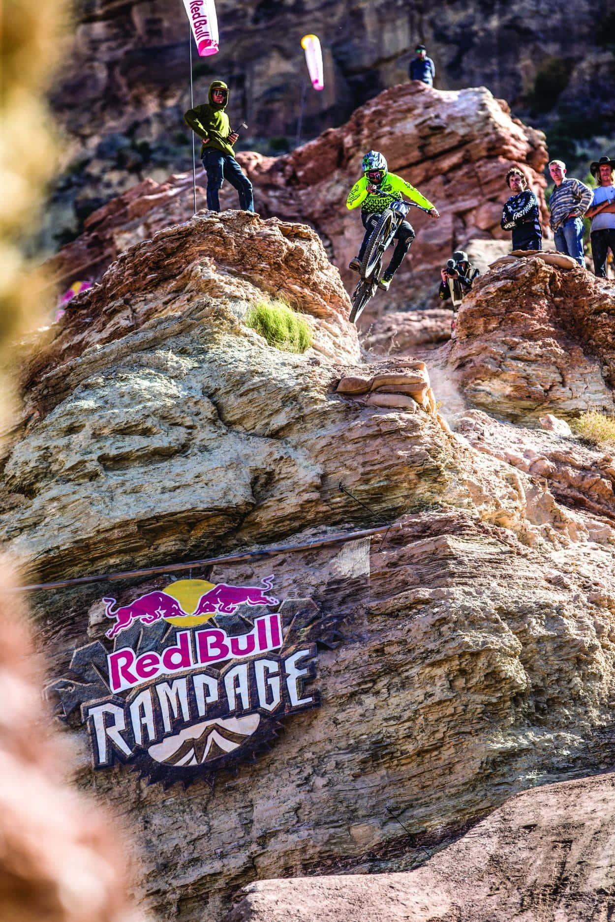 Red Bull Rampage Mountain Bike Iphone Wallpaper