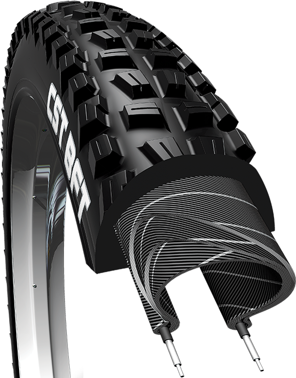 Mountain Bike Tire Profile PNG