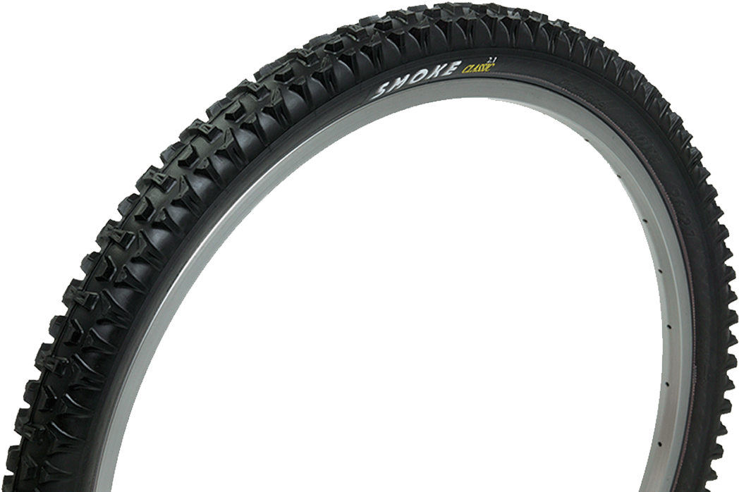 Mountain Bike Tire Smoke Design PNG