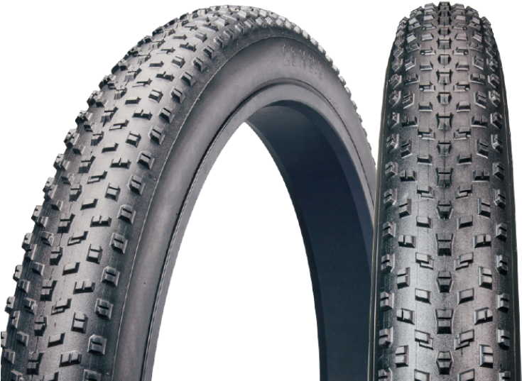 Mountain Bike Tires Tread Pattern PNG