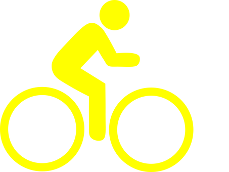 Mountain Biking Sign SVG