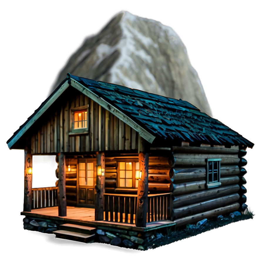 Mountain Cabin Aesthetic Png 99 PNG