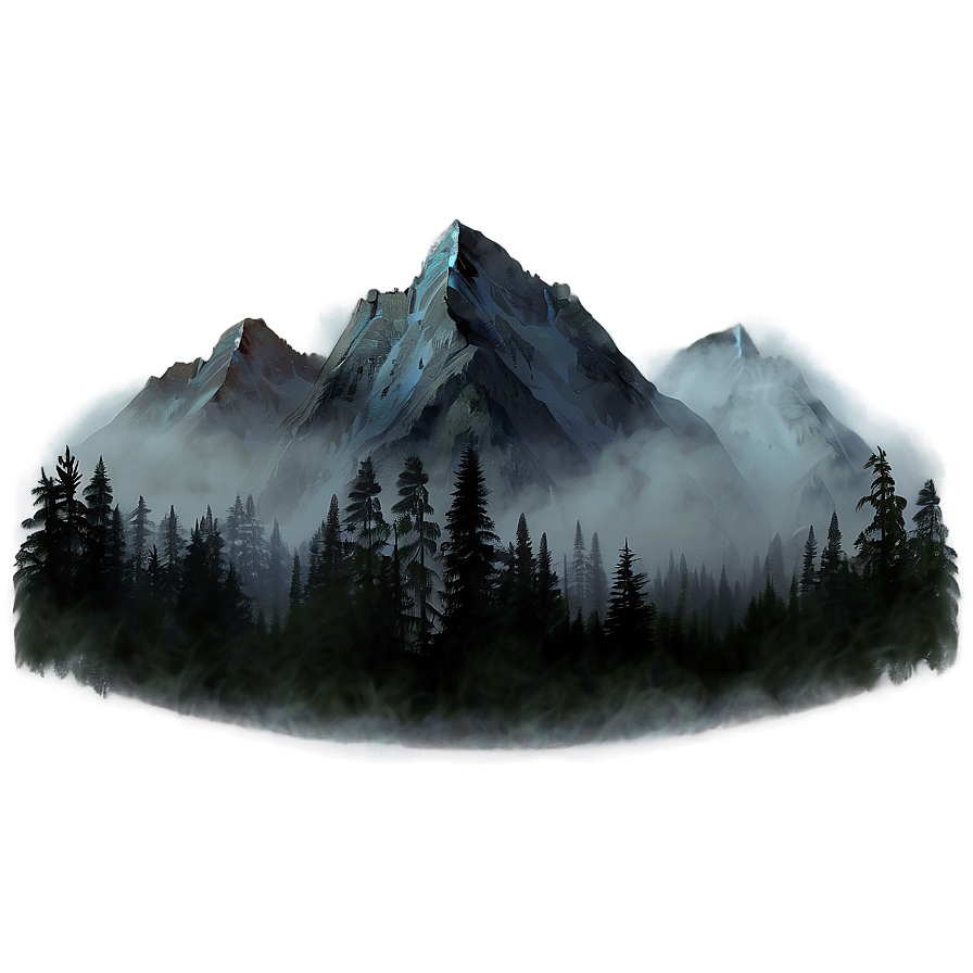 Mountain Fog Transparent Png Abn23 PNG