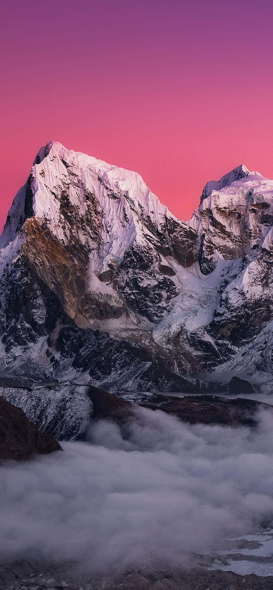 Majestic Mountain Landscape on Your iPhone Screen