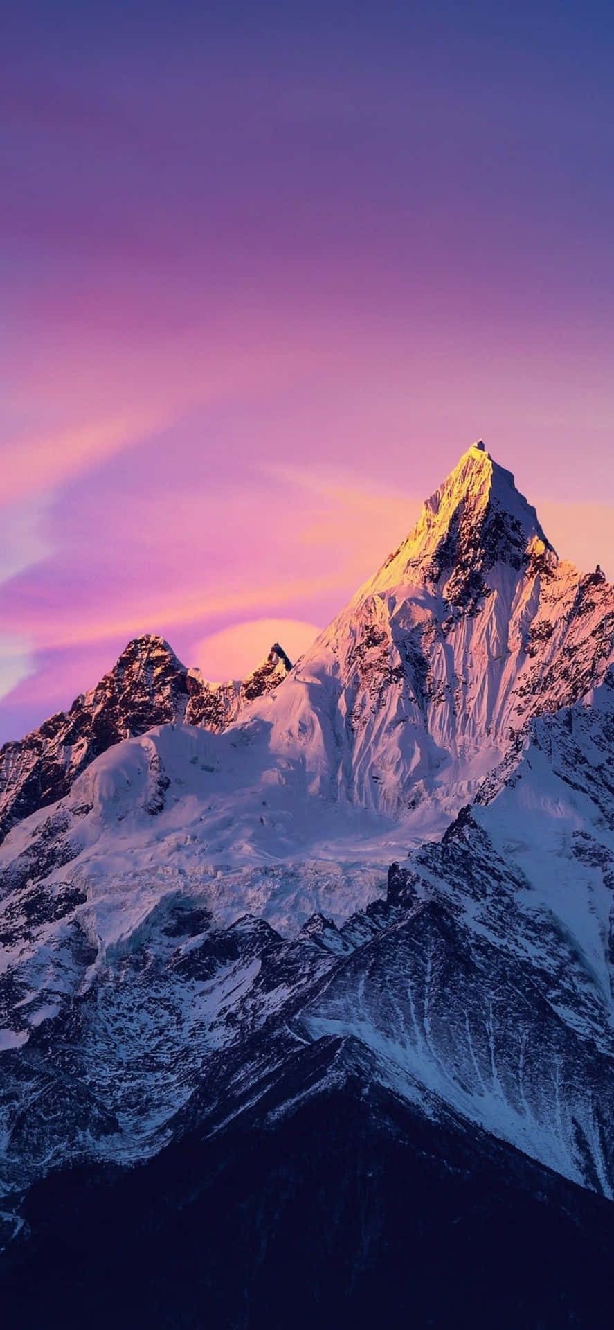 Captivating Mountain Landscape iPhone Background