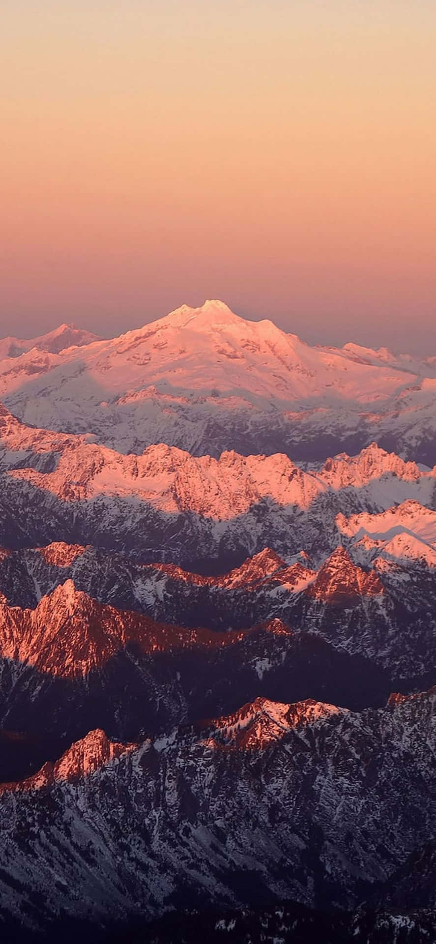 Majestic Mountain Landscape on iPhone Background