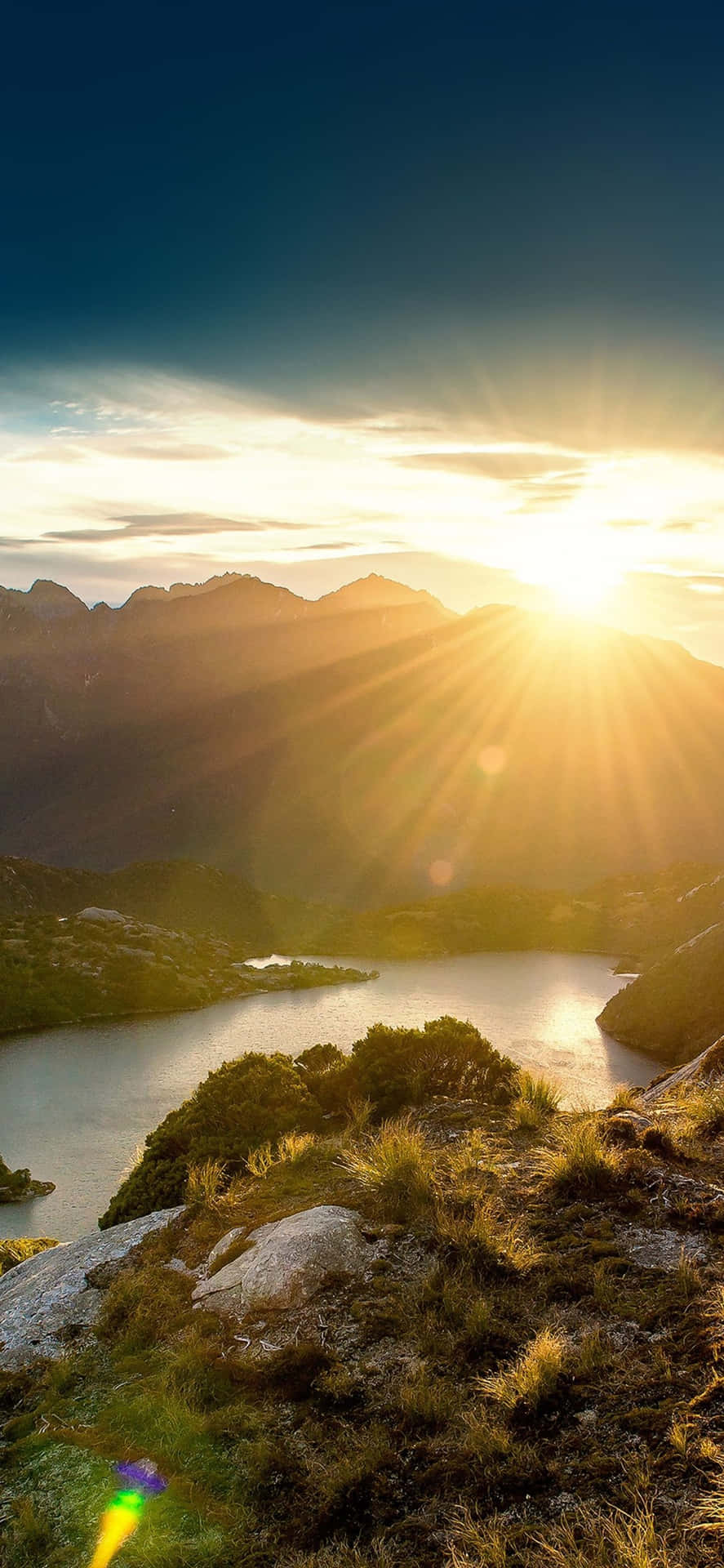 Stunning Mountain Landscape iPhone Background